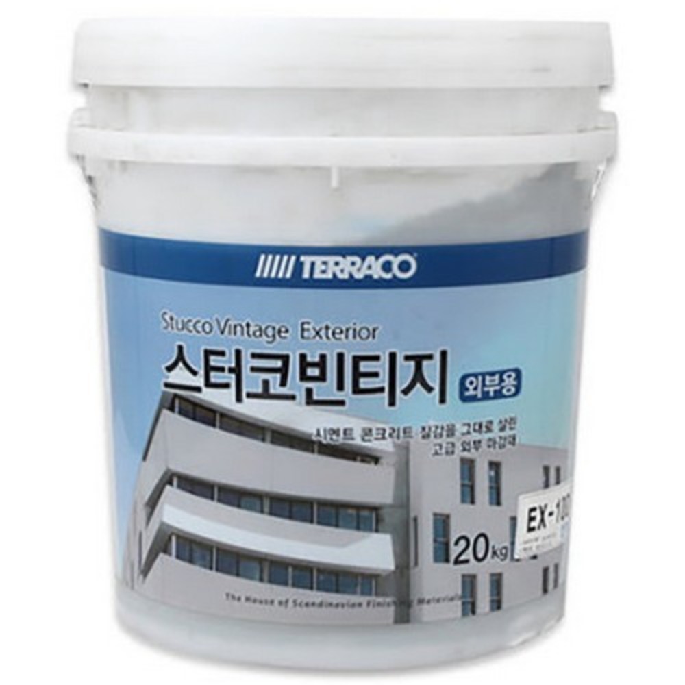 [테라코] 스터코 빈티지 벽면용 20kg (외부용)